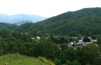 View of Roan Mountain