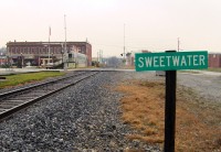 Railroad tracks in Sweetwater