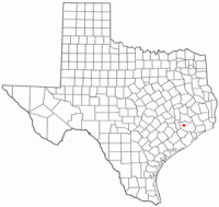 Location of Cypress, Texas