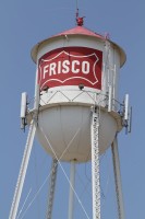 Frisco Downtown Water tower 05312010