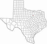 Location of Haltom City, Texas