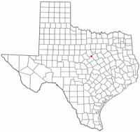 Location of Hico, Texas