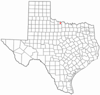 Location of Iowa Park, Texas