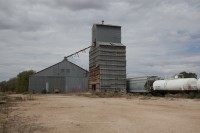 Abandoned grain elevator in Levelland