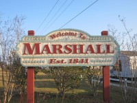 Marshall welcoming sign IMG 2329