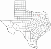Location of Princeton, Texas
