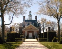 The Williamsburg's Governors Palace in 2000.