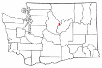 Location of Chelan, Washington
