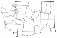 Location of Enumclaw, Washington