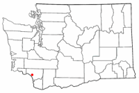 Location of Kelso, Washington