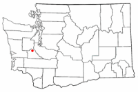 Location of Lacey, Washington