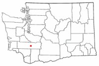 Location of Morton, Washington
