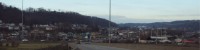 Central Weirton from U.S. Highway 22 exit.