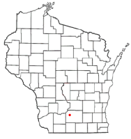 Location of Cross Plains in Wisconsin
