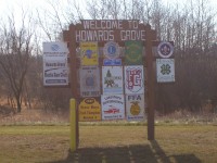 Location of Howards Grove, Wisconsin