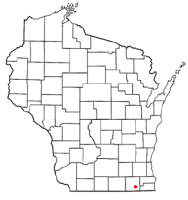 Location of Lake Geneva, Wisconsin