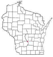 WIMap-doton-Wisconsin Dells